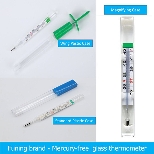 Glass Thermometers CE Approved High Accuracy 41°C 0.1°Cand-0.15°C Waterproof