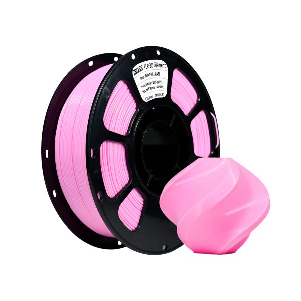 iboss PLA+ Filament High Rigidity 3D Printing Filament 1.75mm Fairy Pink 3D Printer 1kg Spool