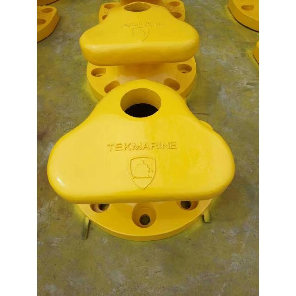 Морской боллард с головкой для причалов с оборудованием для установки из нержаве