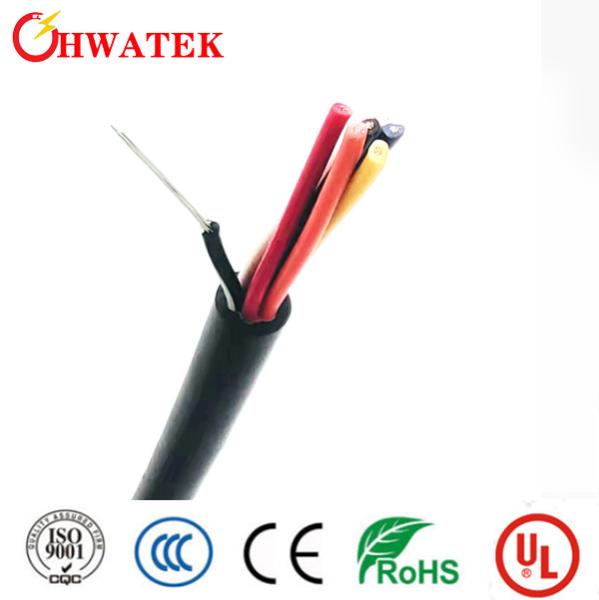 Electrical Flexible Braid Shielded Cable UL2464 AWM 2464 62Cx24AWG+ADB