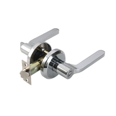 Changeable Square Corner Tubular Lever Lock with Schlage Keyway CP MB ORB PB AB SS Finish 1x2-1/4 25x57mm Faceplate