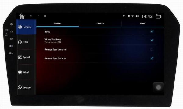 Ouchuangbo car gps navigation big screen android 4.4 for Volkswagen Jetta 2013 support  16GB Flash HD 1024*600 3g wifi