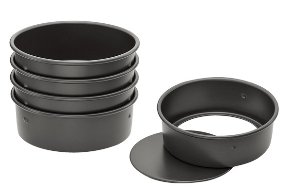 RK Bakeware China Foodservice NSF Алюминиевый сыр Пирожный сковорода слой Пирожный сковорода кольца Пирожный сковорода Форма