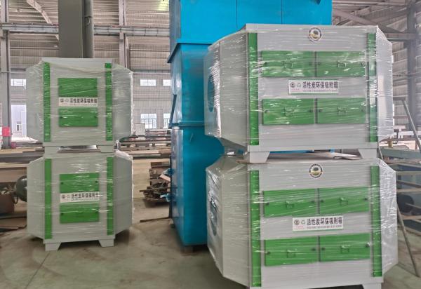 Organic Waste Gas Activated Carbon Air Purification Box With High Absorption Capacity