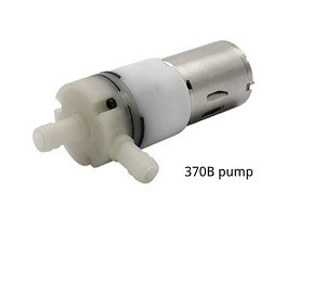 Малошумная подача водяной помпы Dc 370C 12V небольшая большая 300 MmHg с мотором Dc