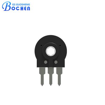 PT10 10mm Potenciómetro de Resistencia Variable de Película de Carbono con Orificio Pasante Horizontal