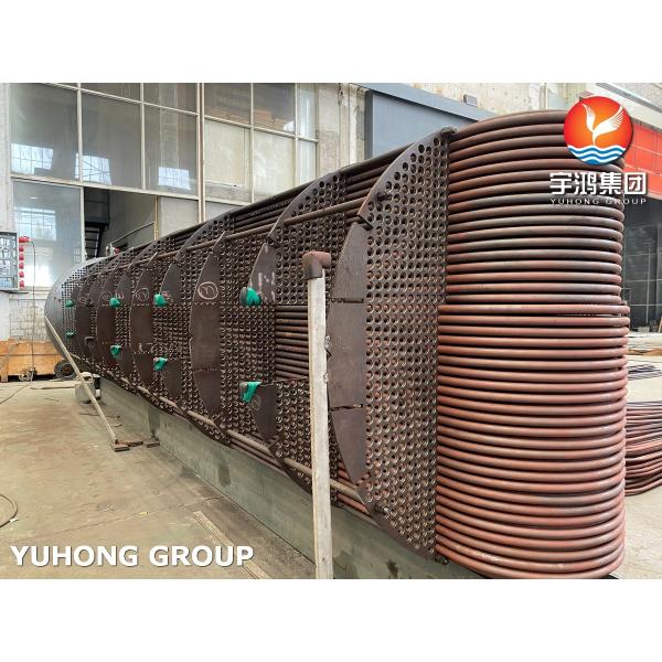 STAINLESS STEEL HEAT EXCHANGER TUBE BUNDLE A179 A213 TUBE WITH TUBESHEET BAFFLE