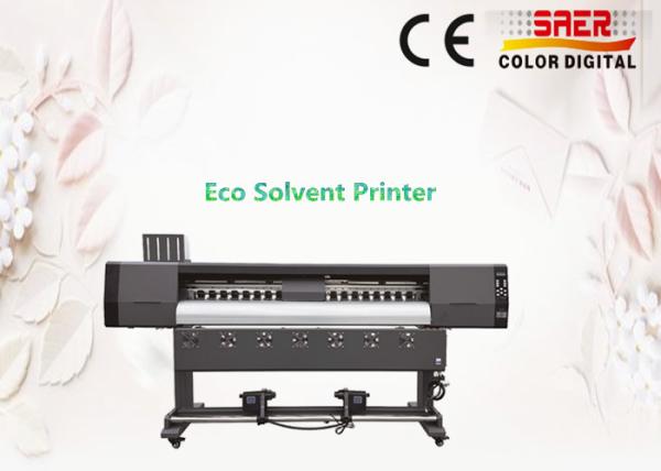 Impressoras digitais Máquinas de impressão de solventes ecológicos para papel de parede Auto autocolante Banderas de vinil Impressão Impressora a jato de tinta automática