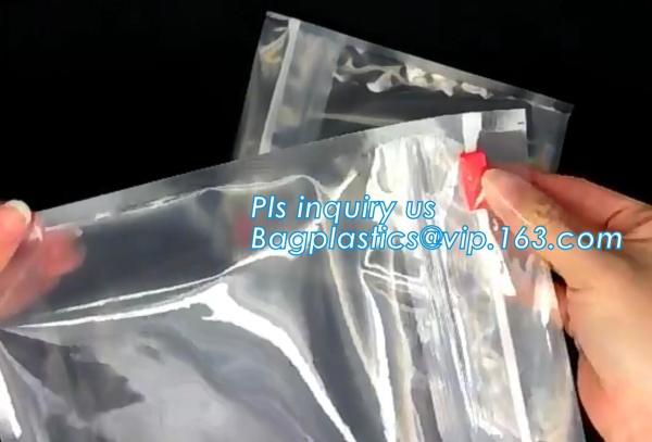 herbs child proof bags with slider zipper lock, Clothes Packaging Bag With Slider Zipper, A4 file bag with slider 