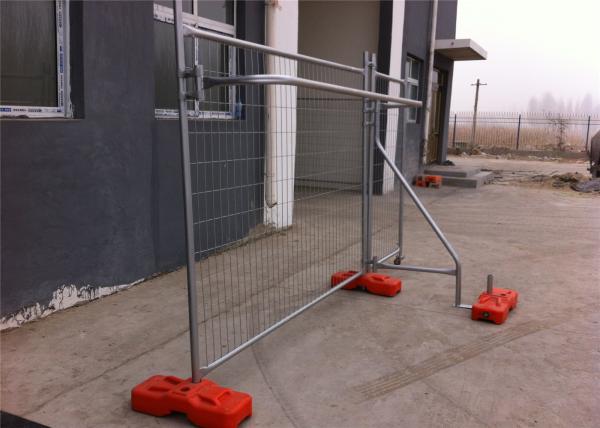 5 Year No color fading Temp Fence Base and Temporary Fence Panels 60mmx150mm diameter 3.80mm AS4687-2007 standard