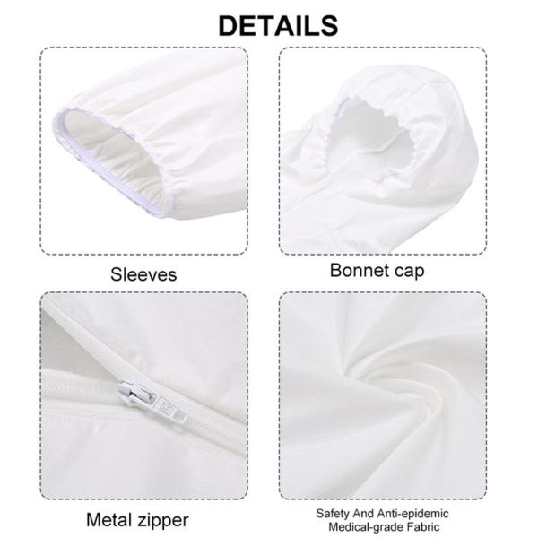 Hospital Staff Disposable Protective Gowns Coverall Suit For Virus Protection