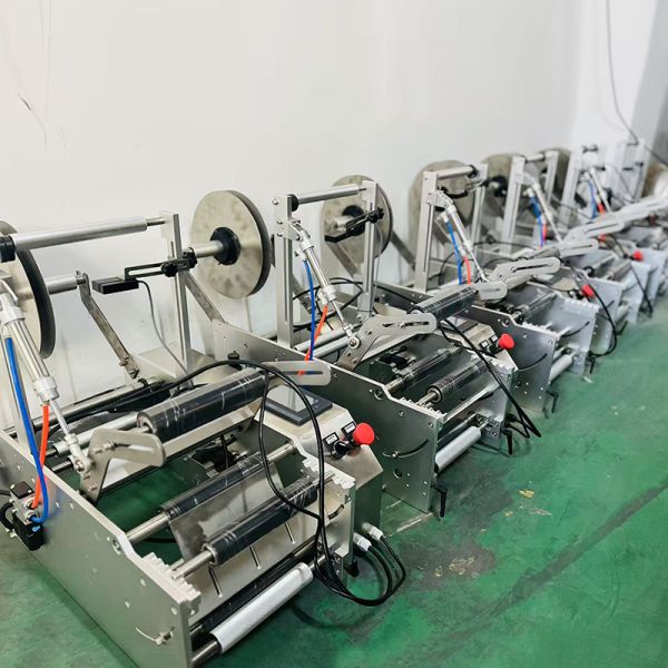 Desktop Manual Label Applicator Machine Sticker Labelling Machine For Round Bottles