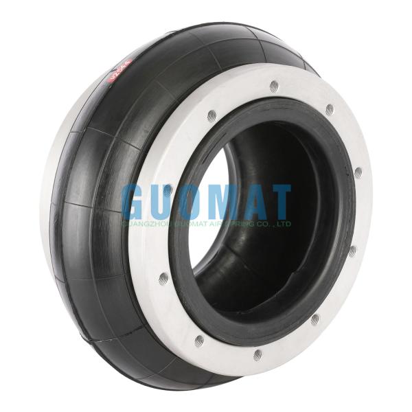 Original Guomat 1H320124 Single Convoluted Piston Air Spring With Flange Connection