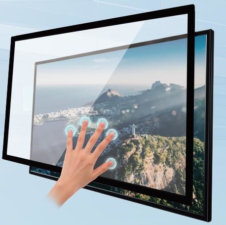 32 IR Touch Frame Interactive touchscreen overlay 27~300 inch Customized size