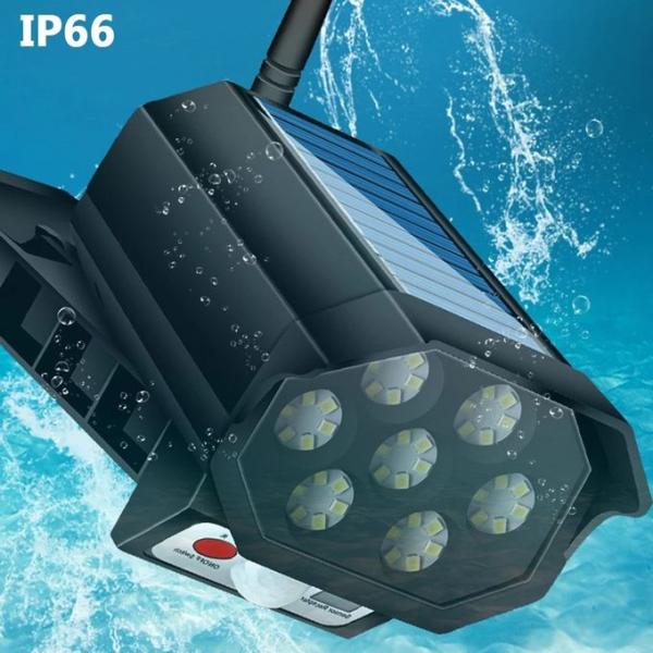 10hrs 3.7V 1200mA Solar Street Light Lamp SMD2835 Waterproof Motion Sensor Light