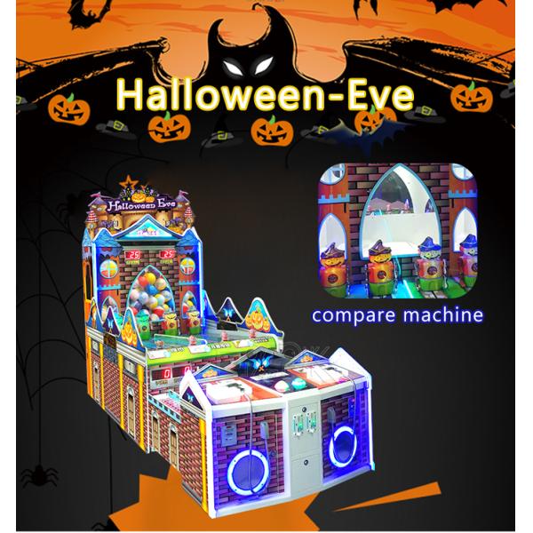 Halloween Eve Coin Operated  Game Machine For Children