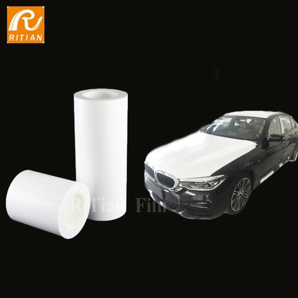 Filme de esparadrapo resistente UV claro branco do envoltório do rolo de filme do volume da proteção do carro do sutiã auto para Marine Car
