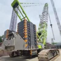 2021 Año usado grúa de rastreo Zoomlion ZCC3500V-1 350 toneladas elevador hidráulico