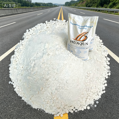 Durable Yellow and White Hot Applied Road Marking Material for Expressway Projects
