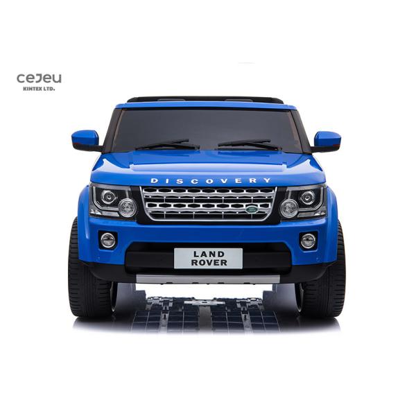Пластиковая езда открытия 12v Land Rover на 3KM/HR 2 Seater