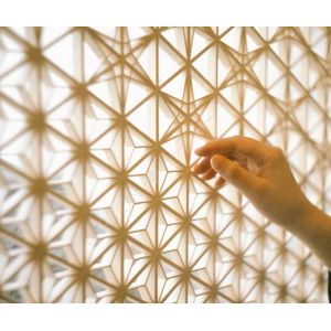 Woodworking Kumiko Wood Crafts for Wood Door Window Wooden Box Japanese
