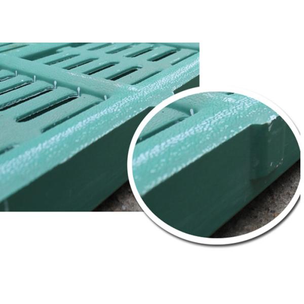 Water Saving Plastic Floor Slats / Plastic Slatted Flooring For Sheep High Strength