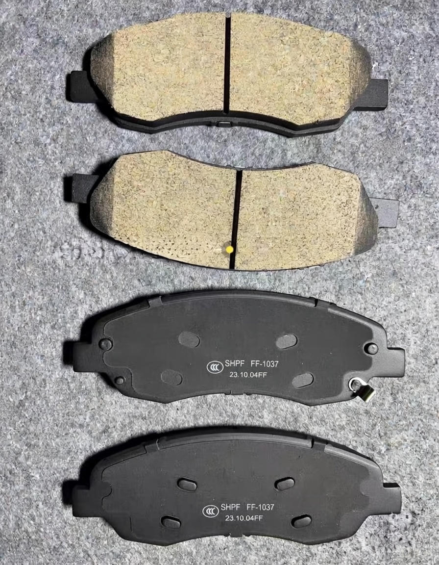 For Xiaopeng P7+Xiaopeng G6 Front and Rear Brake Pads, Ceramic Brake Pads, Front Wheel Four Pads