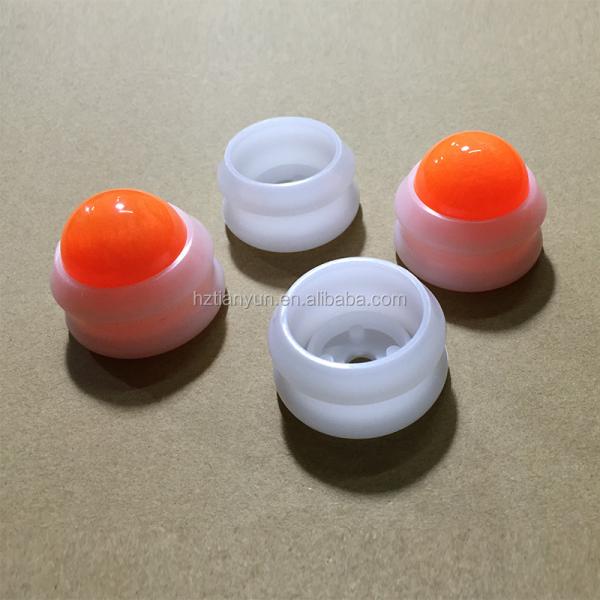 Resina Mini Massage Tool do tamanho da bola de rolo 32mm da massagem do pescoço