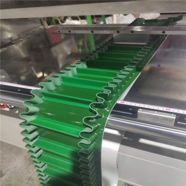 Skirt Edge Baffle PVC Green 3mm Conveyor Belt