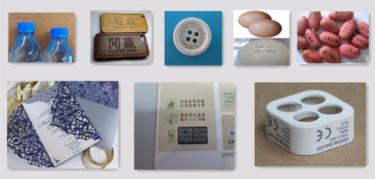 ISO9001 CO2 Laser Marking Machine for ABS PVC Polymers PE Plastic Bottles