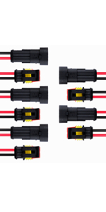 2Pin Way Waterproof Automotive Cable Wire Harness for Vehicle