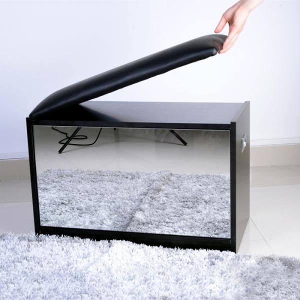 См двойных слоев 63*34*42 кроет кожей отраженный крышкой шкаф ботинка