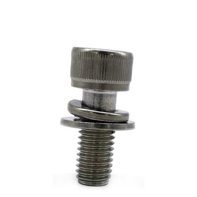 Hexagon Socket Combination Stainless Steel 304 316 Pan Head Machine Screws