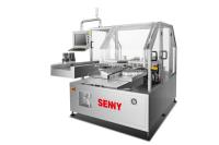 Máquina de etiquetas automática da precisão 0.5mm 750 garrafas por minuto