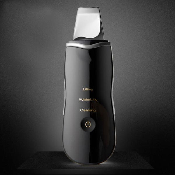 Rechargeable Ultrasonic Skin Scrubber 2W Blackhead Remover Extractor Tool Shovel