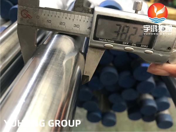 ASTM de aço inoxidável A270 TP304 1,4301 soldou o tubo sanitário lustrado