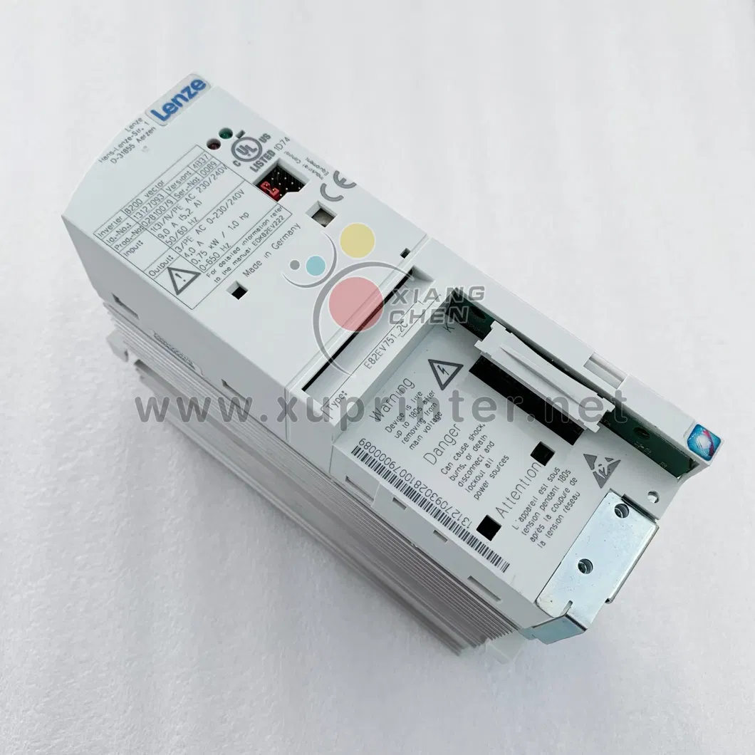 Original New E82EV751-2c Frequency Inverter Drive 8200 Vector 0.75kw for Man roland Printing Machine Parts