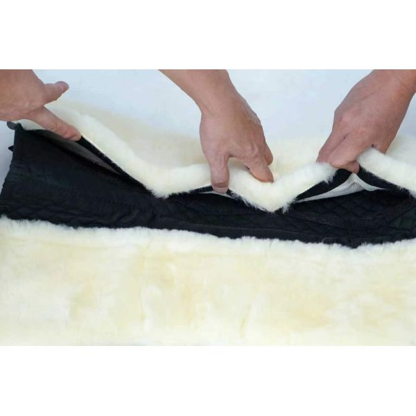 Sheepskin Halfpad 6 Pockets Inside Genuine Australian Sheepskin A Grade