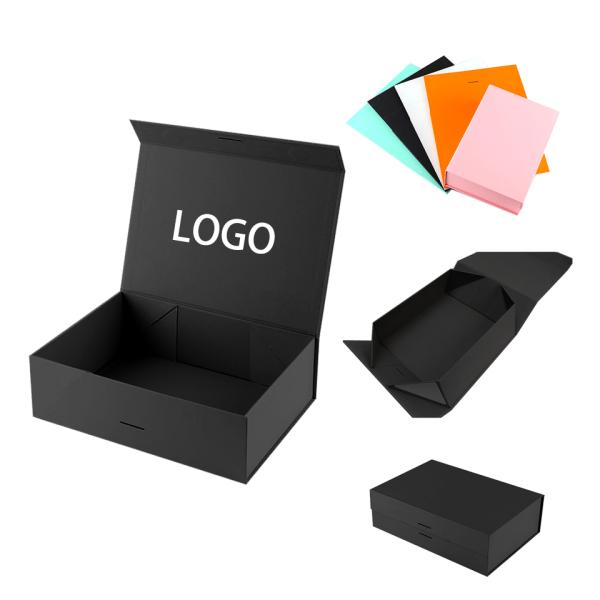 Налаженный логотип розничная продажа Подарочные хранилища Складные картонные бумажные коробки Картонные упаковочные коробки