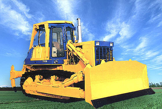 Cummins Engine 220hp Good Performance Shantui Bulldozer , Authentic Bulldozer Sd22 Dozer