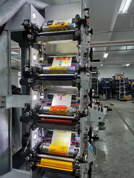 Ruiting Flexo Label Printing Machine 5 Color 420 Model CE Certificate
