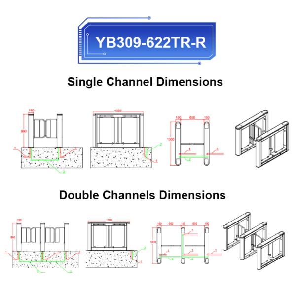 4 пары инфракрасных катушек для супермаркетов
