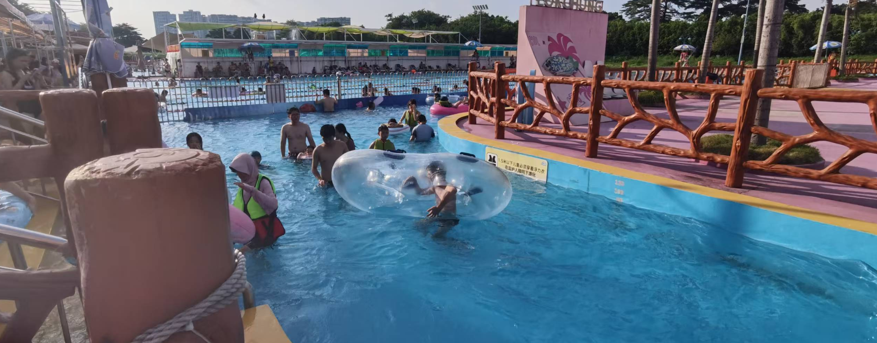 Lazy River Circulating System 30KW Push Flow Pump Interactive Water Play