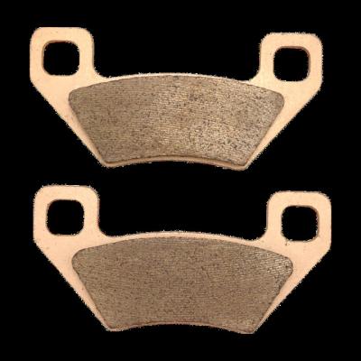 Black Slotted Harley Davidson Brake Pad Kit With Corrosion Resistance