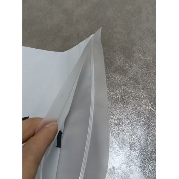 Sustainable Eco-Friendly Degradable Bone Zipper Pouch For Small Items