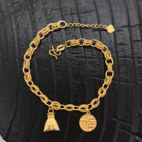 Precious gold bracelet custom designed jewelry .