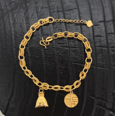 Precious gold bracelet custom designed jewelry .