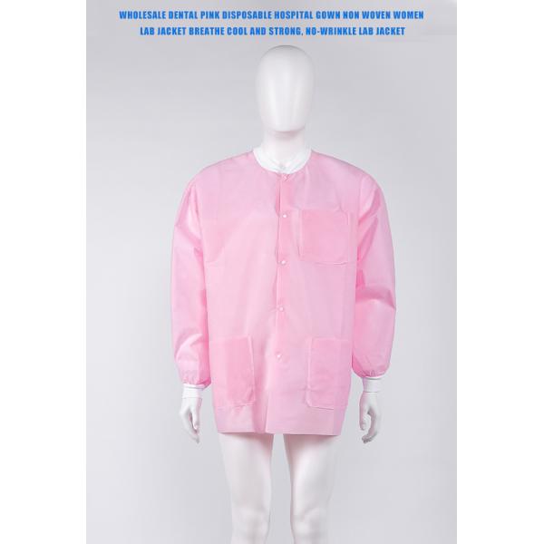 High Quality Laboratory Chemical Medical Uniforms Nurse Fashion Hospital Disposable Lab Jackets