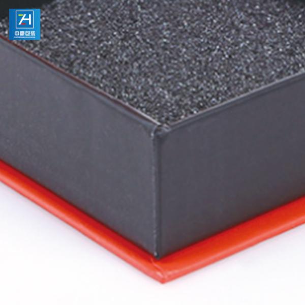 1000gsm Greyboard Glossy Lamination Red Necklace Bead Packing Box