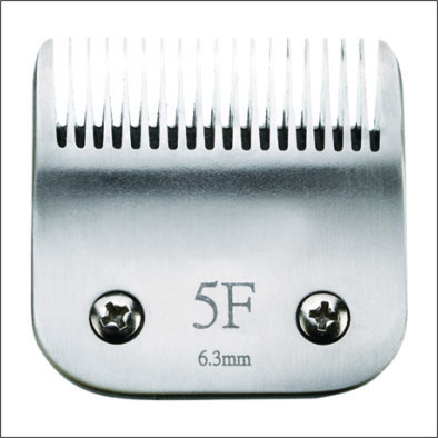 5F Carbon Infused Steel Clipper Accessories , Detachable Dog Grooming Blades